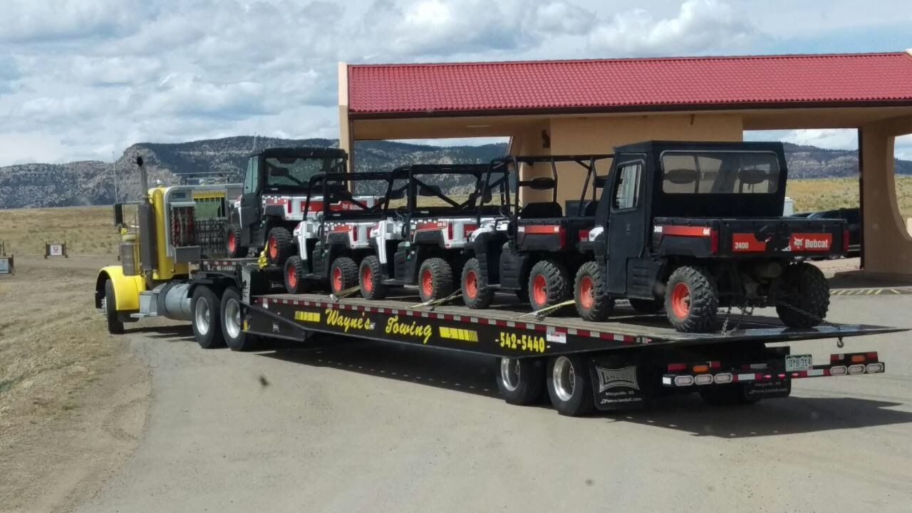 Tow Truck Hauling Carts - Equipment Hauling in Pueblo, CO