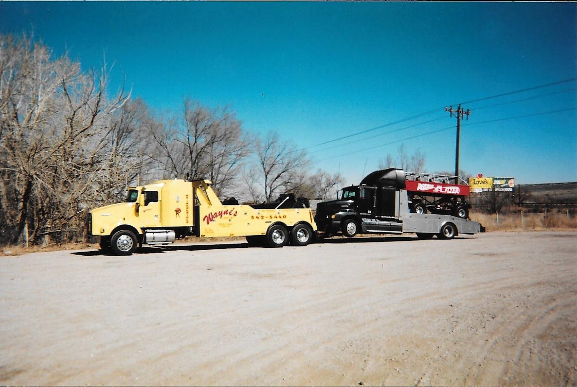 Semi Truck Getting Towed - Heavy Duty Towing in Pueblo, CO