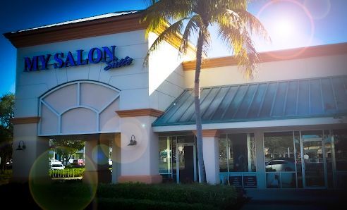 Modern Palm Beach Salon Interior