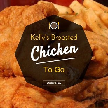 Broasted Chicken available for carry out and in various sizes