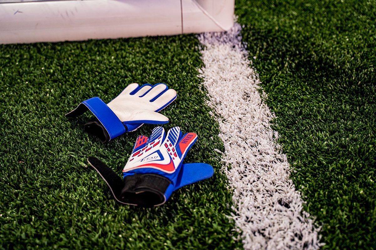 Steamer's Crew goalie gloves soccer