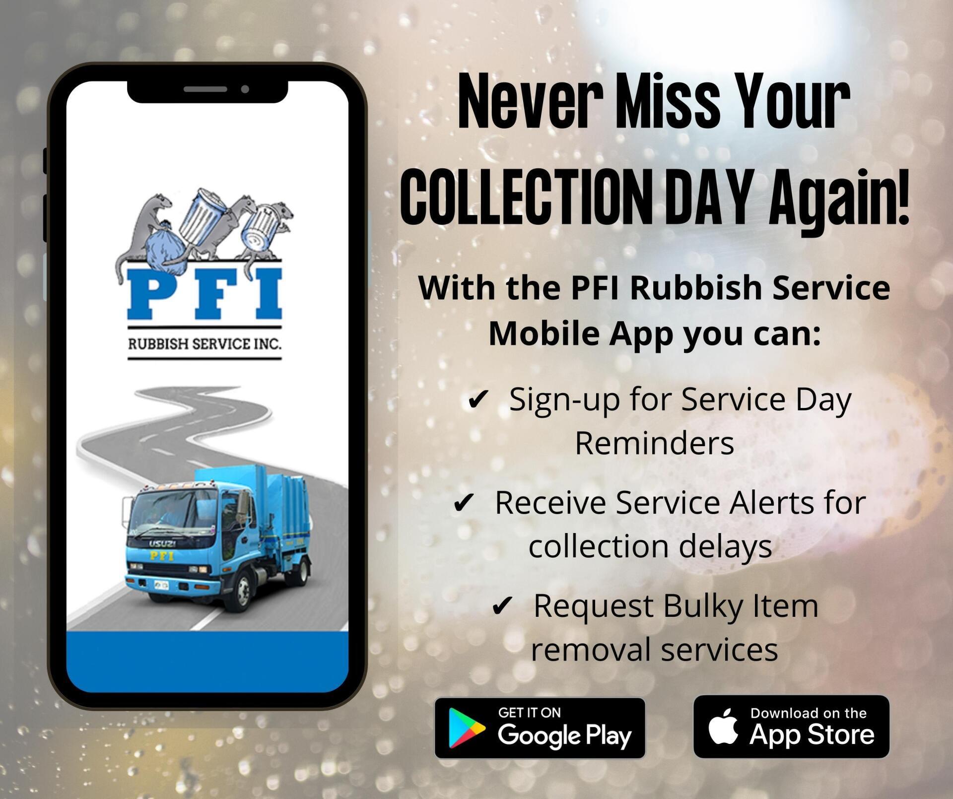 PFI Rubbish Service Inc. Garbage Kailua Kona, HI