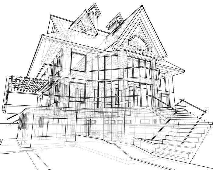 house drawing