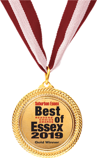 Gold medal that says best of essex 2019 on it