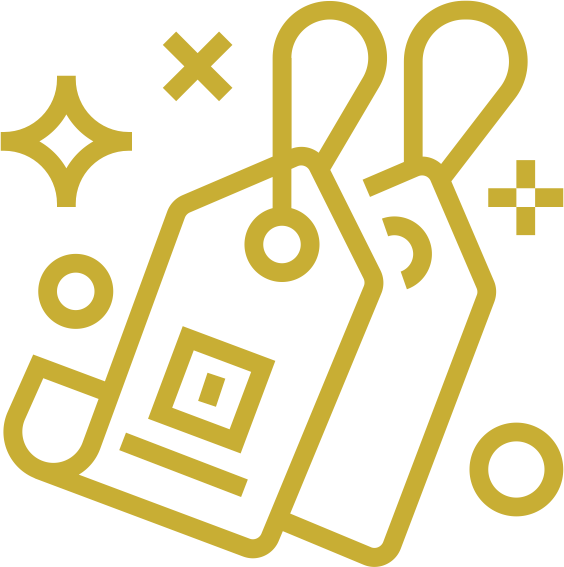 Icona-prezzo conveniente