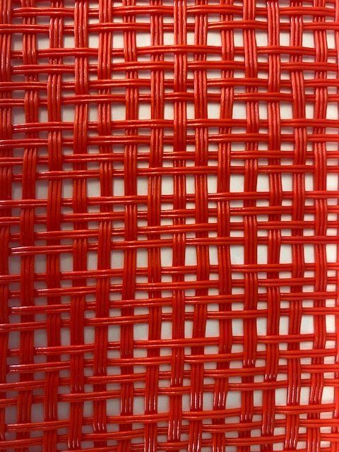 tessuto sintetico rosso