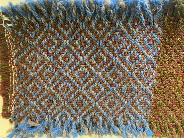 filato con motivo ripetuto