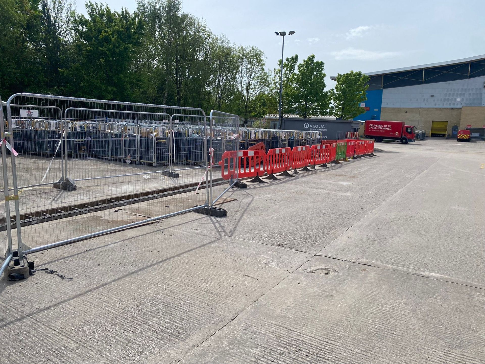 royal mail warrington rail terminal