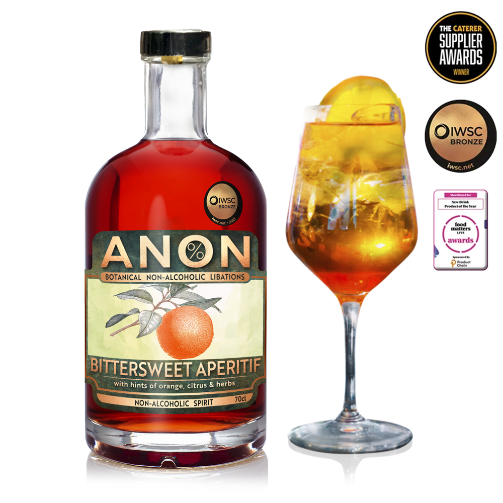 Bittersweet Aperitif Non-Alcoholic Aperol Spirit