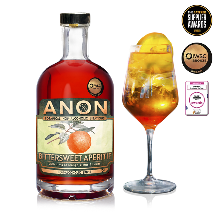 Bittersweet Aperitif Non-Alcoholic Aperol Spirit