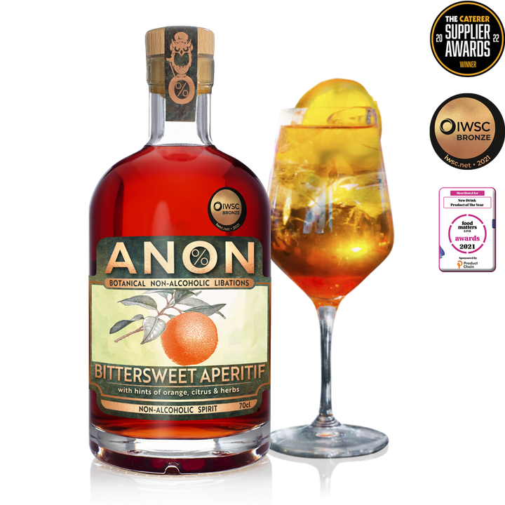 Bittersweet Aperitif Non-Alcoholic Aperol Spirit