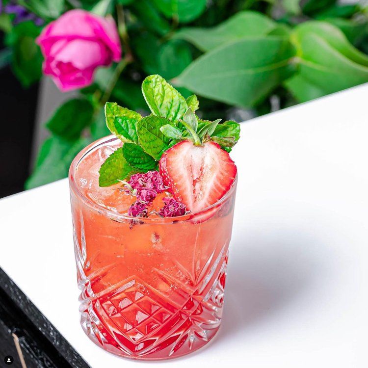 English Rose Mocktail by Anon