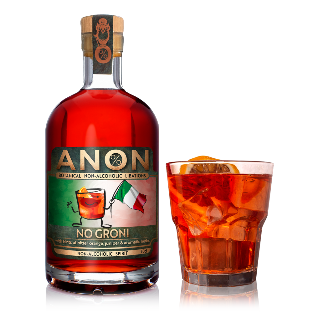 Spiced Cane Non-Alcoholic Aperol Spirit
