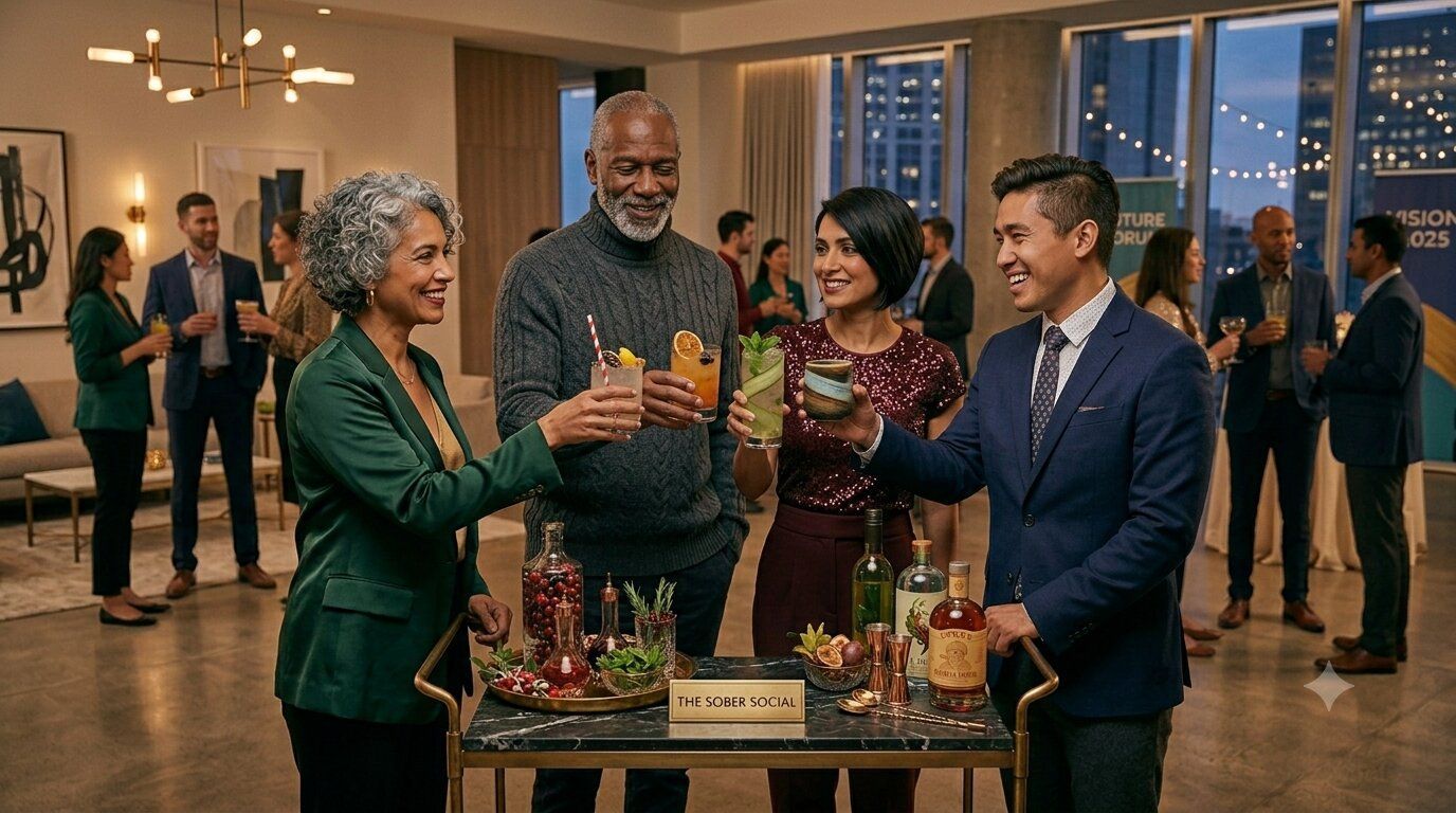 Signature Alcohol-Free Serves for Corporate Events