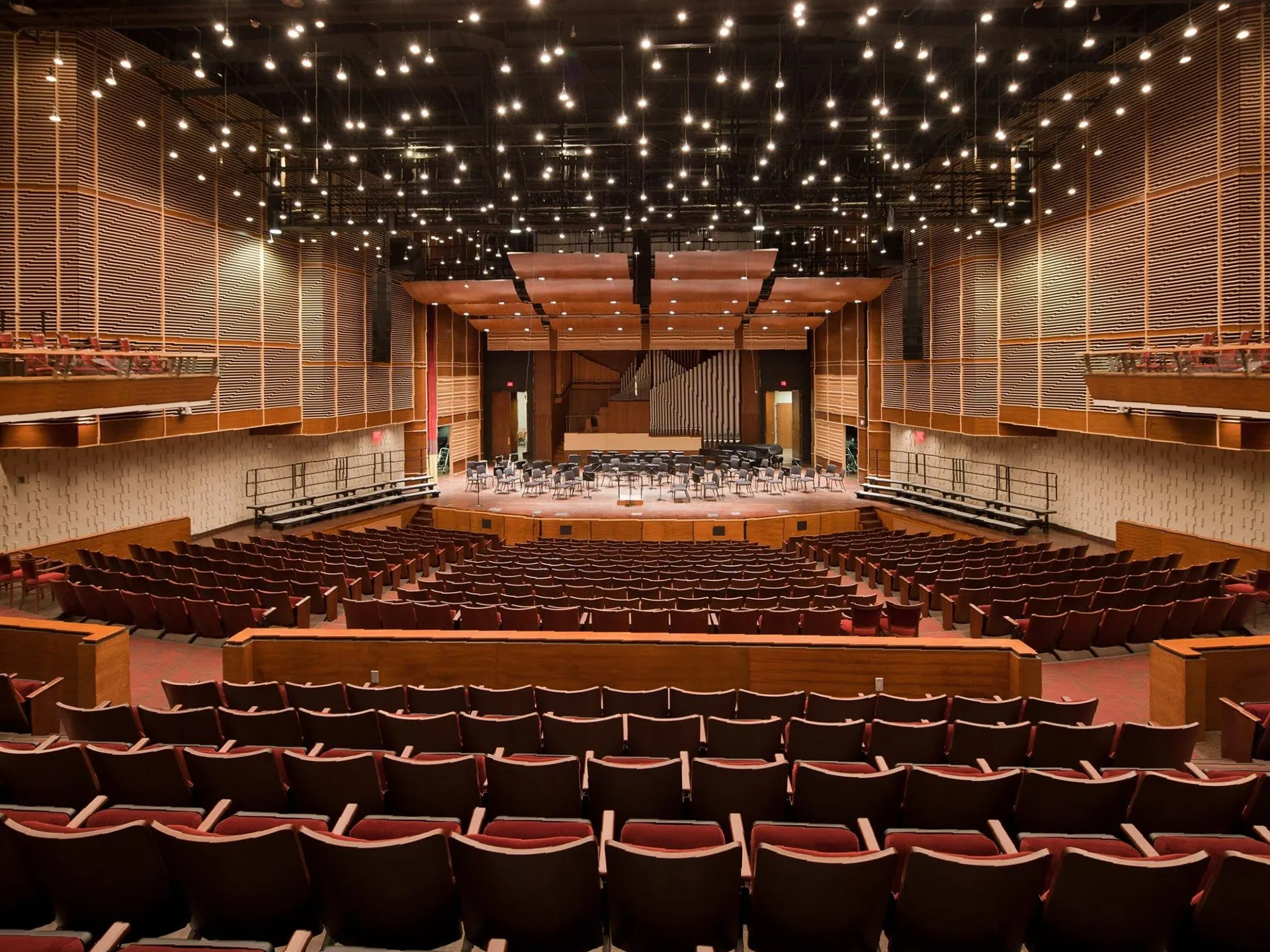 View of Calvin University's Fine Arts Center