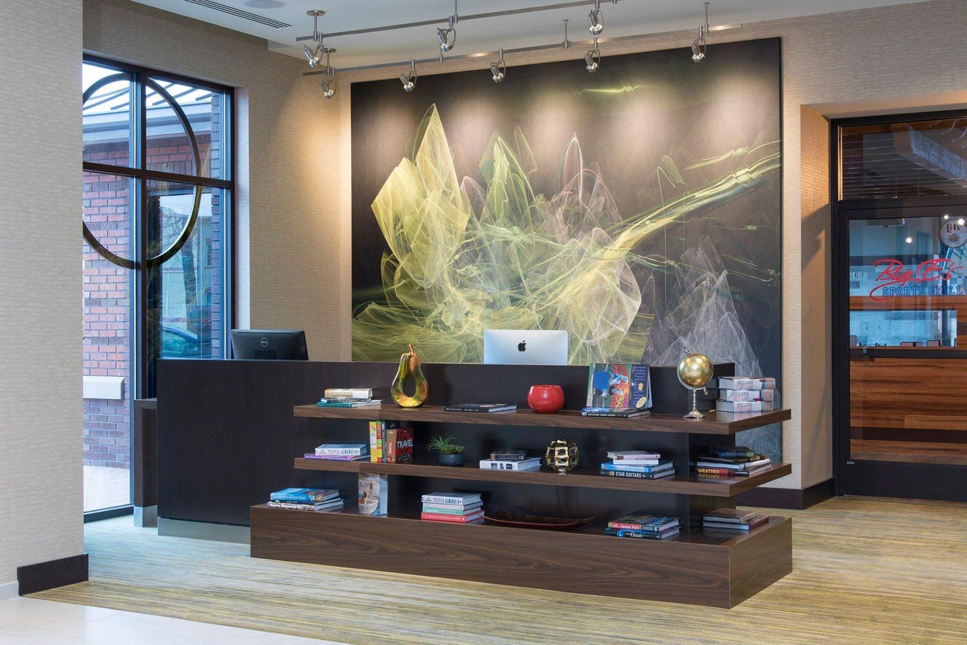 Front Desk at courtyard marriot