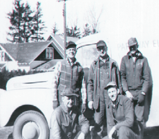 A group of Parkway's first employee's in 1950