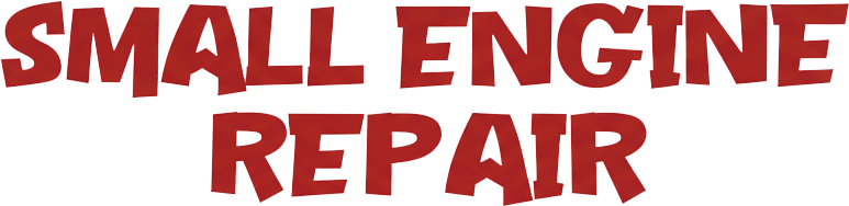 Red text on white background: