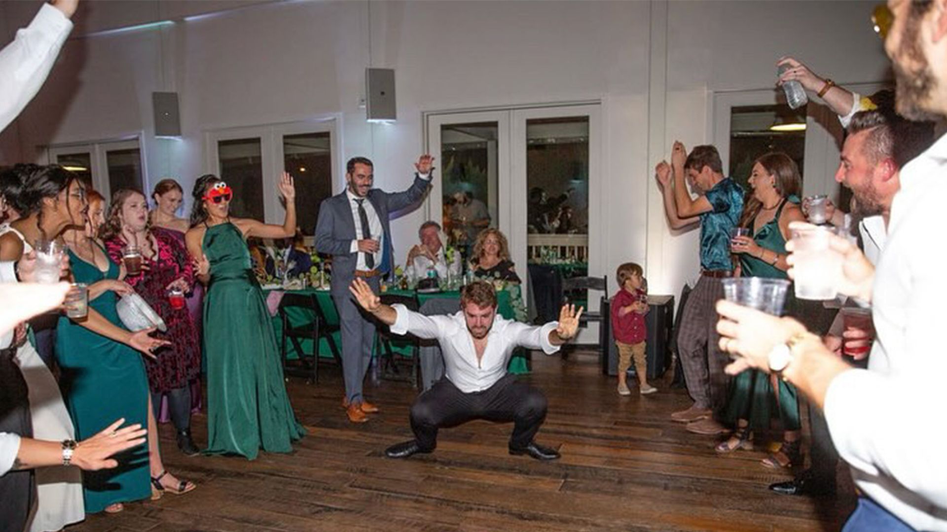 Wedding Guest Dancing
