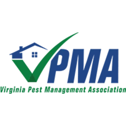 The logo for the virginia pest management association