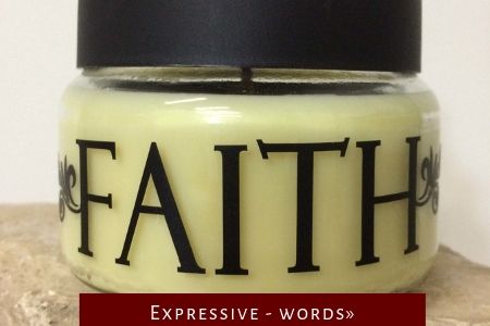 Expressive Words - Candles