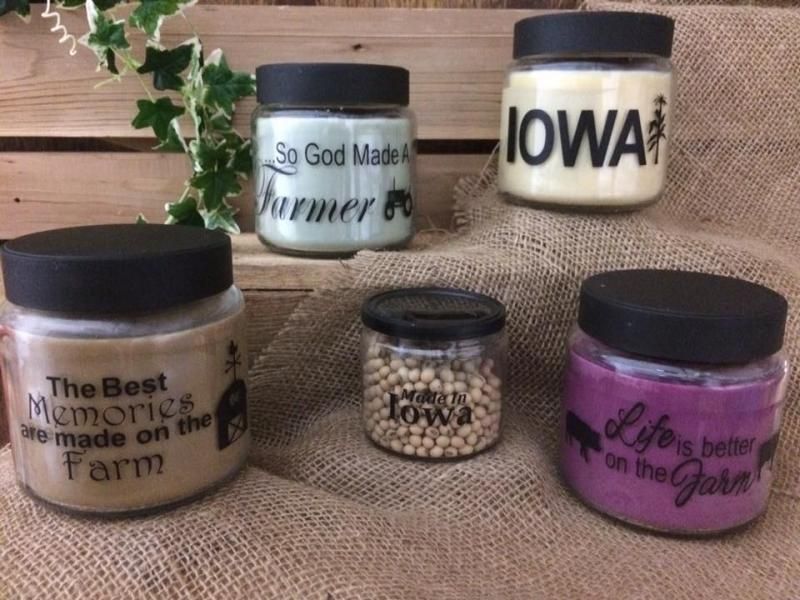 custom soy candles