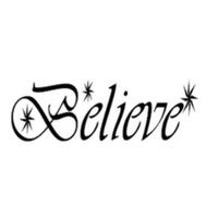 believe graphic