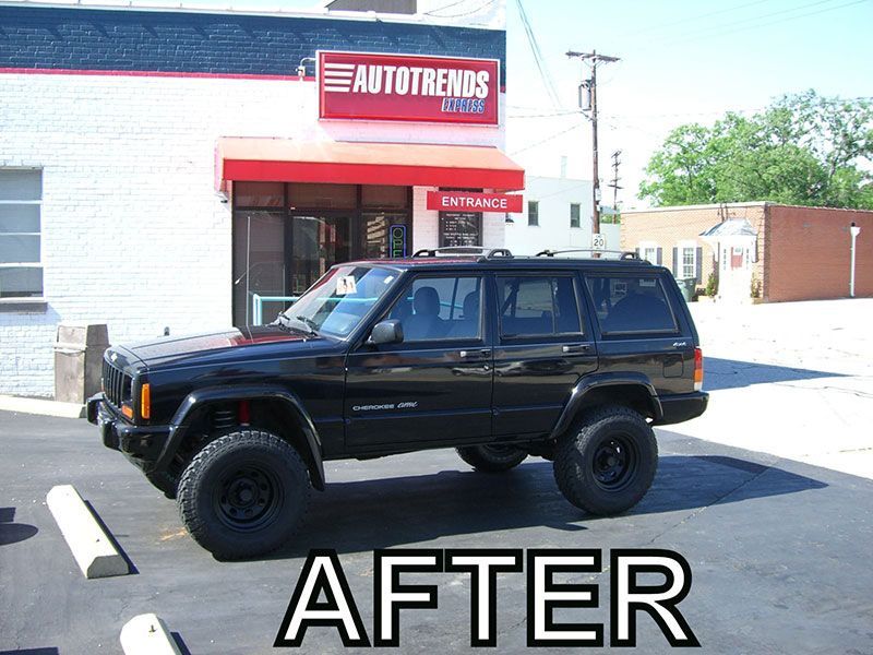 After Black jeep | Autotrends