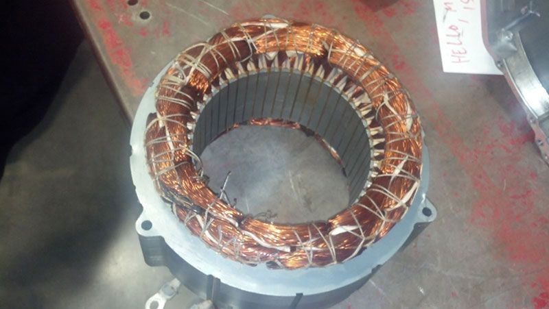 A close up of a motor coil on a table | Autotrends