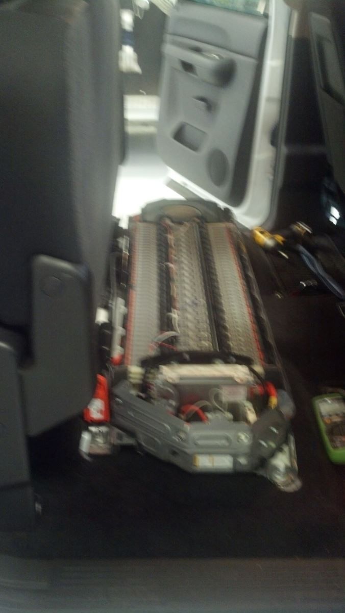 The back seat of a car is being worked on | Autotrends