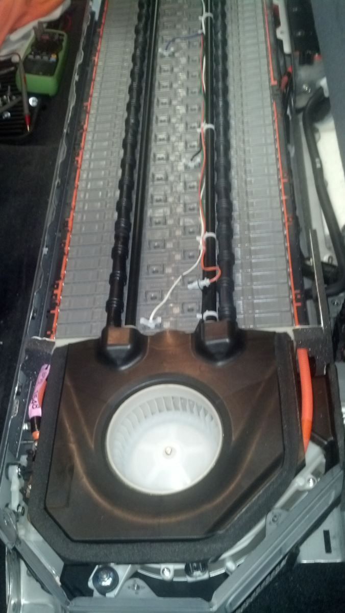 A close up of a battery in a car | Autotrends