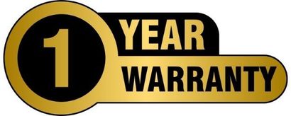 1 year warranty for window security film.