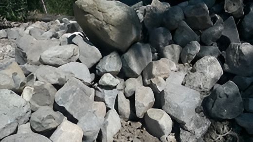 A Pile Of Rocks Sitting On Top Of Each Other On The Ground — T&G Sand and Gravel In Sippy Downs, QLD