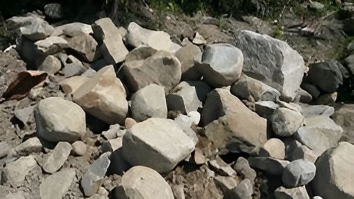A Pile Of Rocks Is Sitting On The Ground — T&G Sand and Gravel In Sippy Downs, QLD