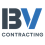 Logo for BV Contracting: navy blue 