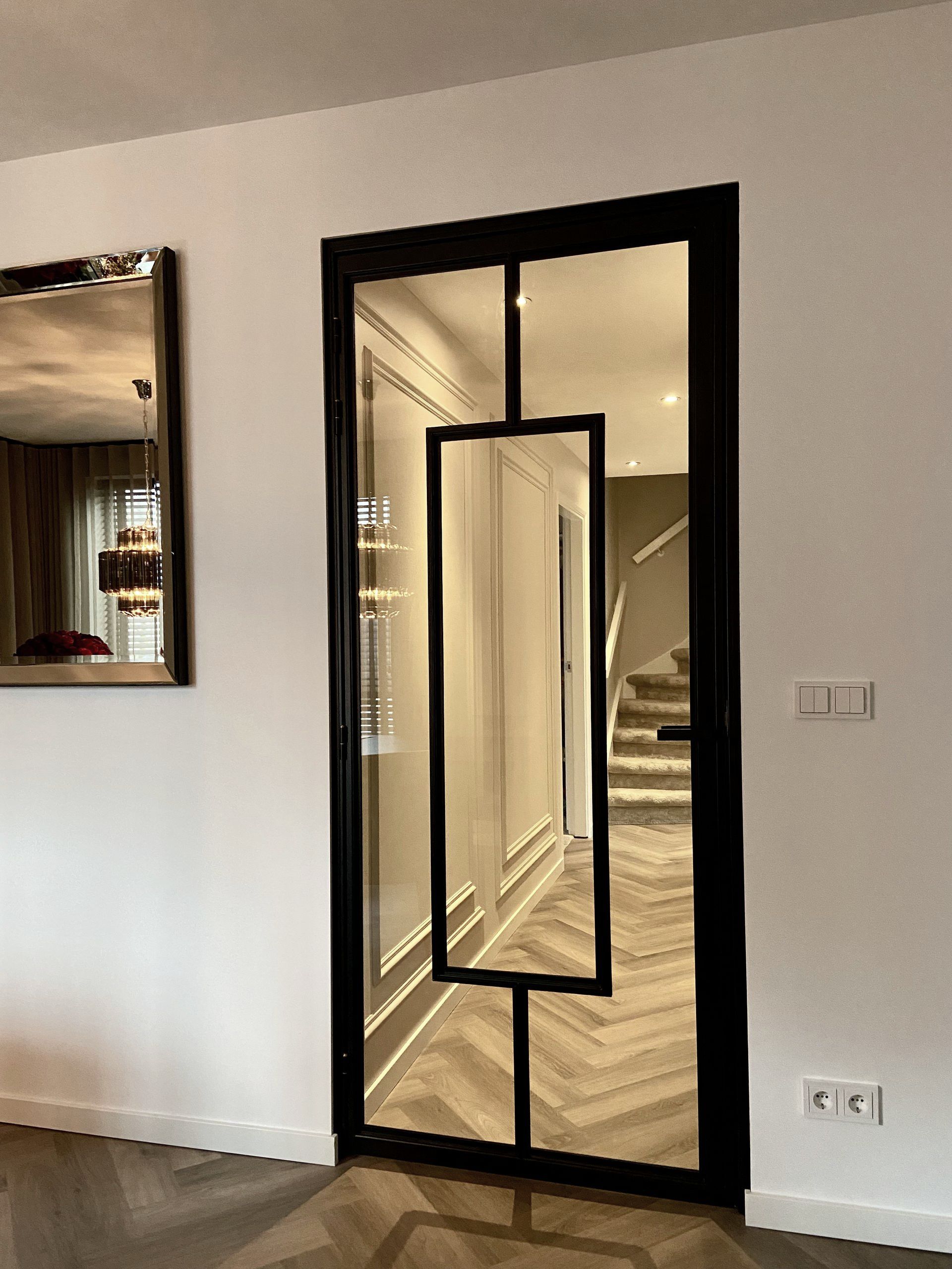 Stalen deur klassiek