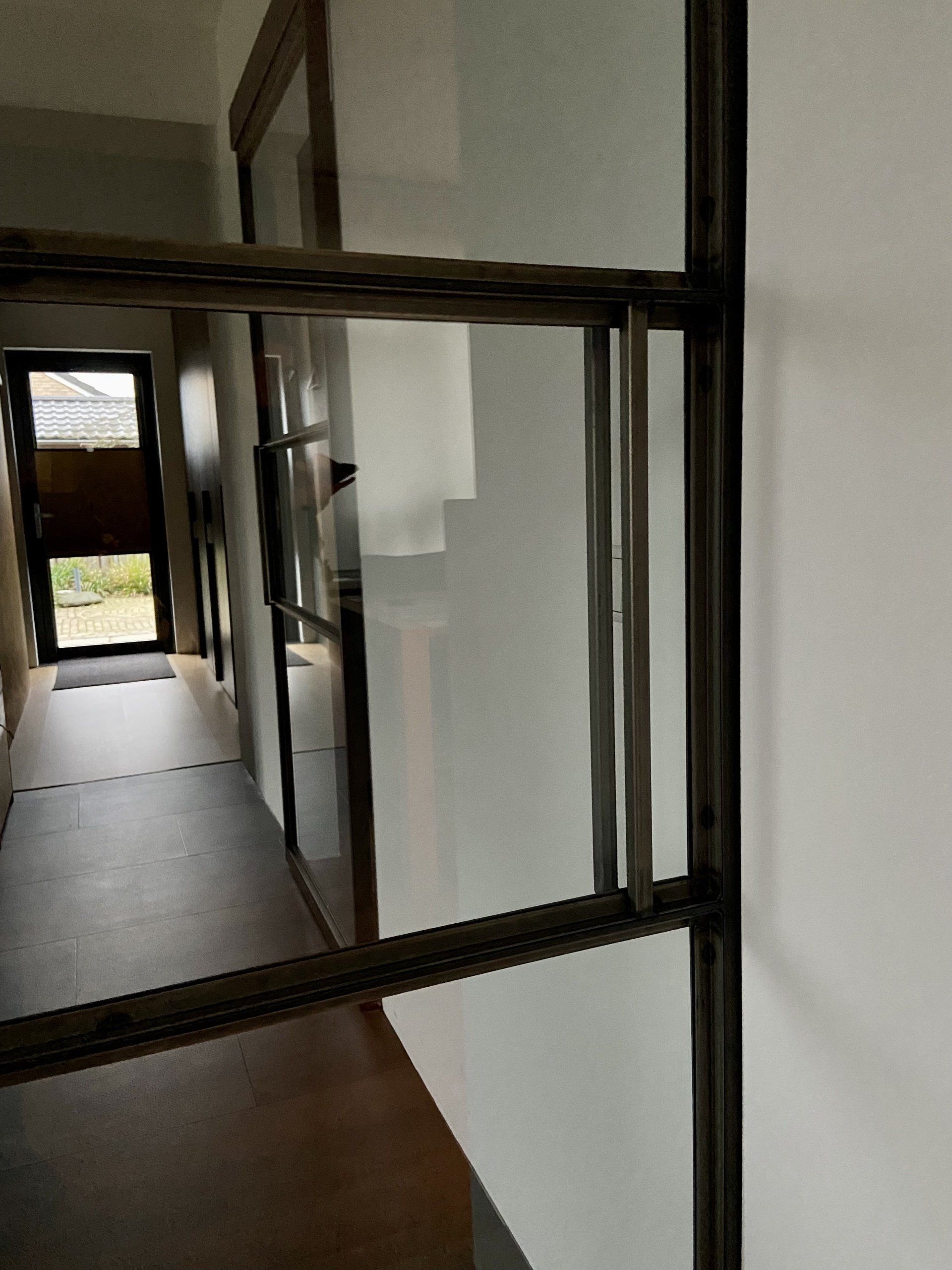 Unieke stalen deurgreep