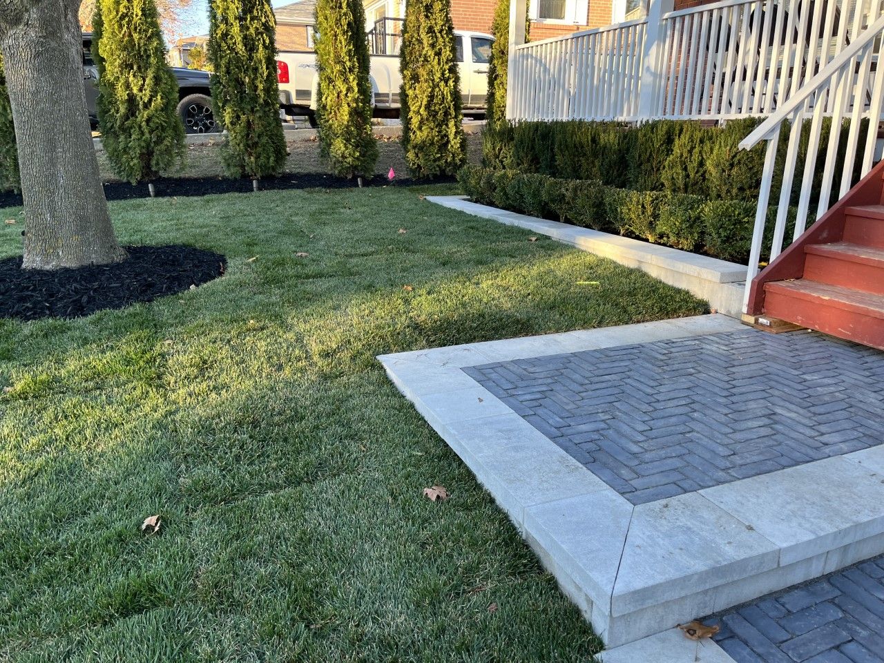 Shades of Green Landscape Work Sample