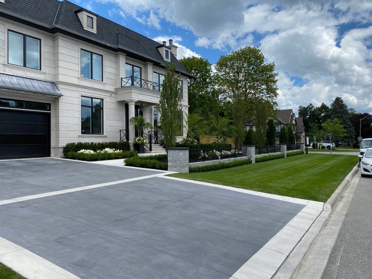 Shades of Green Landscape Work Sample