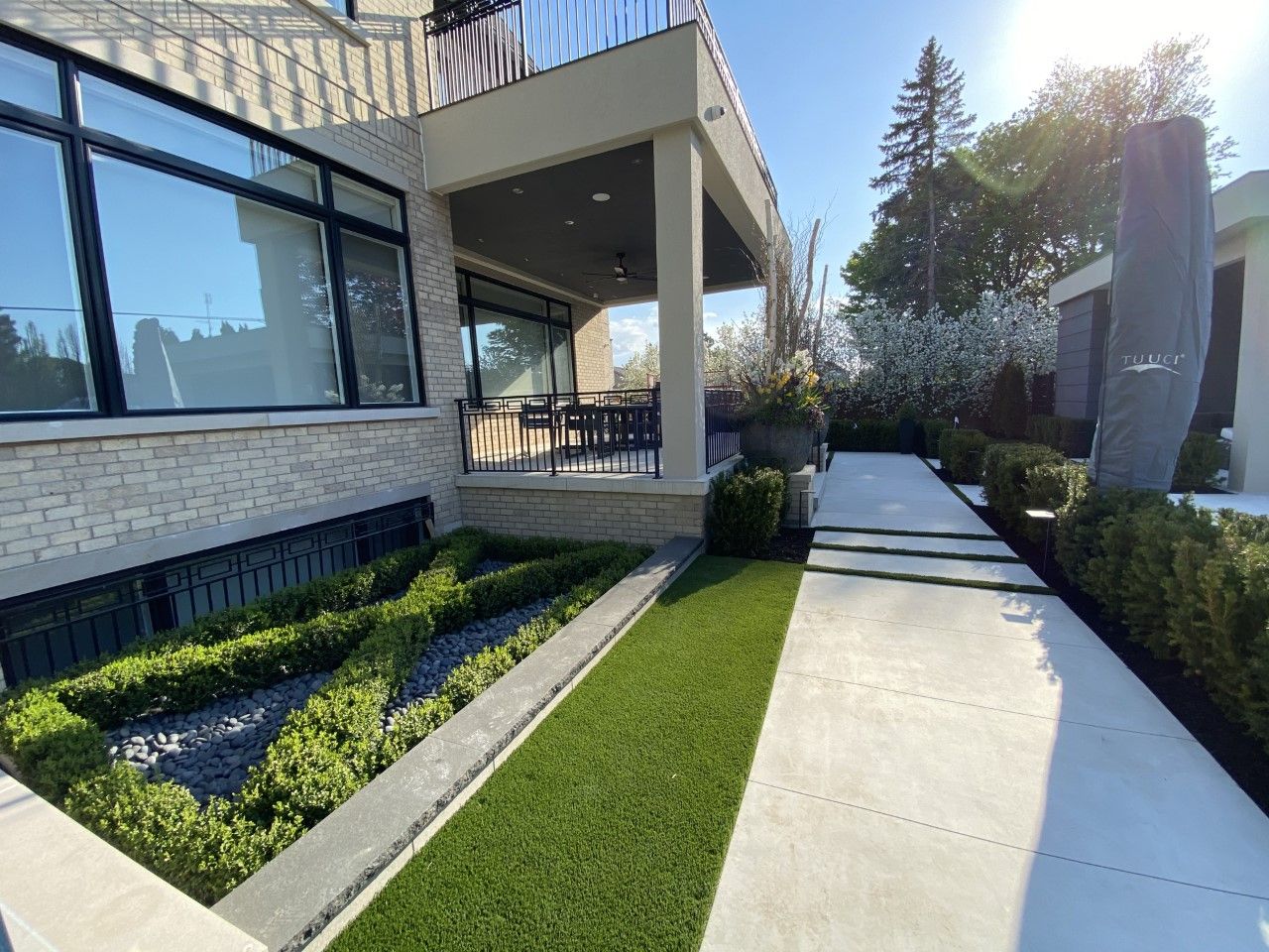 Shades of Green Landscape Work Sample