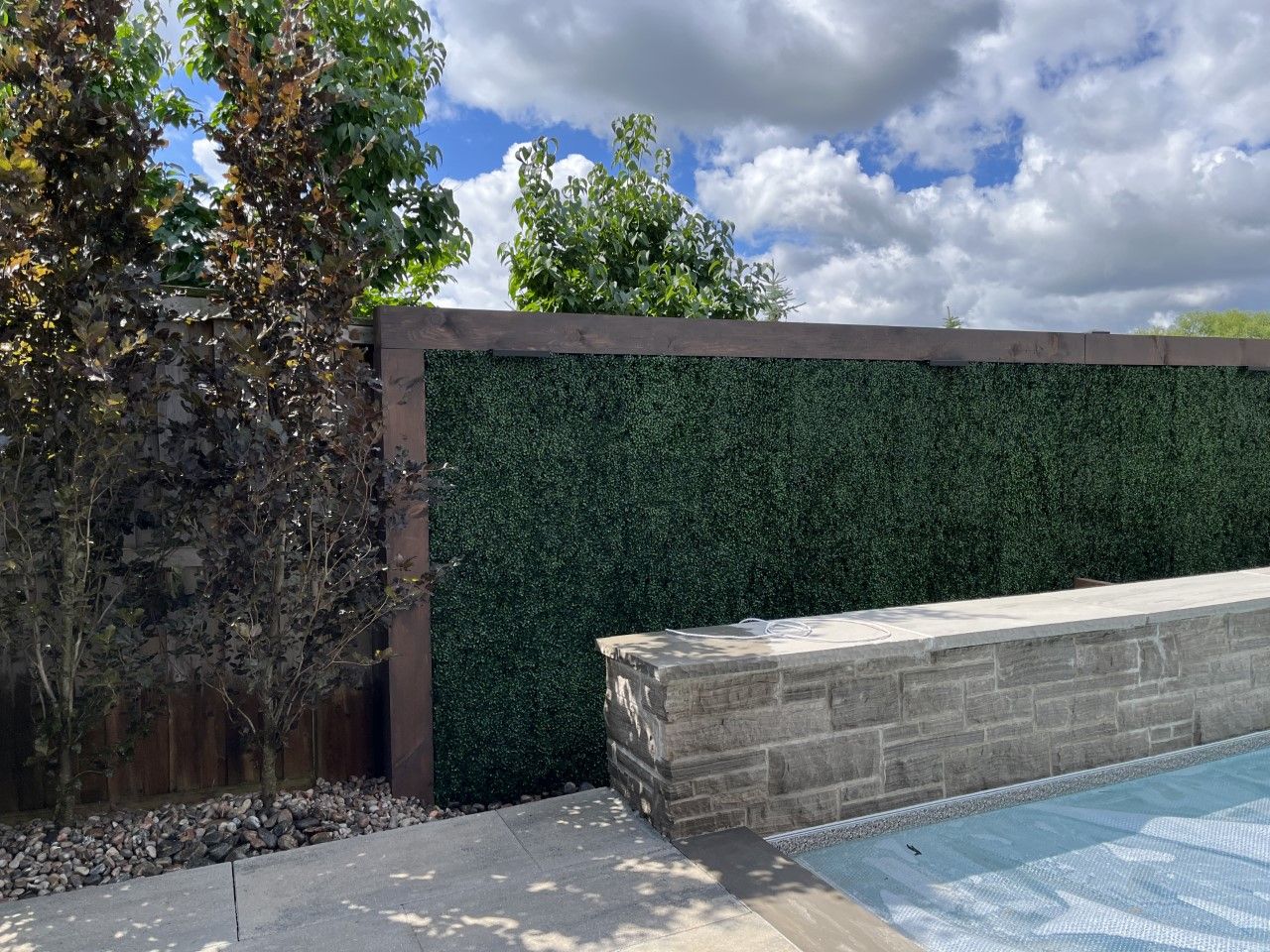 Shades of Green Landscape Work Sample