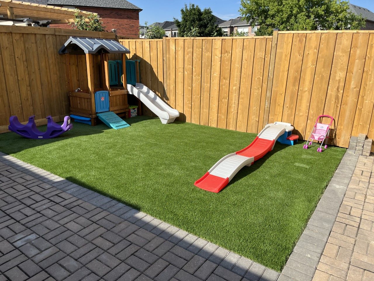 Shades of Green Landscape Work Sample