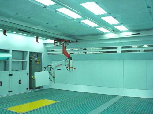 Cabine per la verniciatura di auto ad Asti