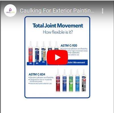 What's the best caulking for exterior painting