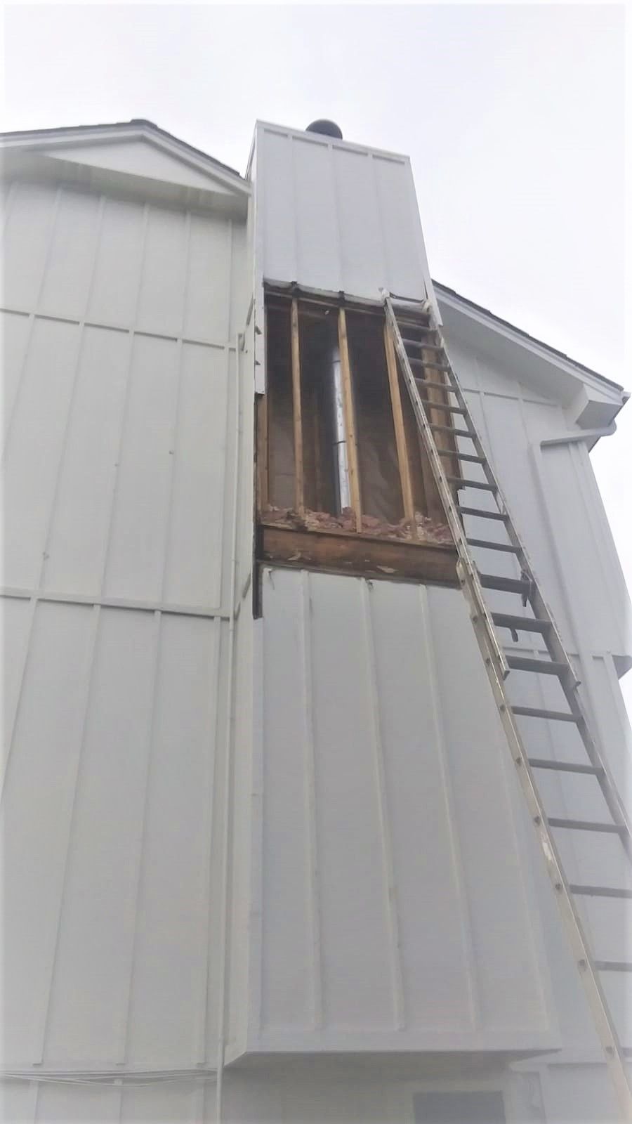 CHIMNEY SIDING SHEETS by Home Pros Painting serving  Olathe KS