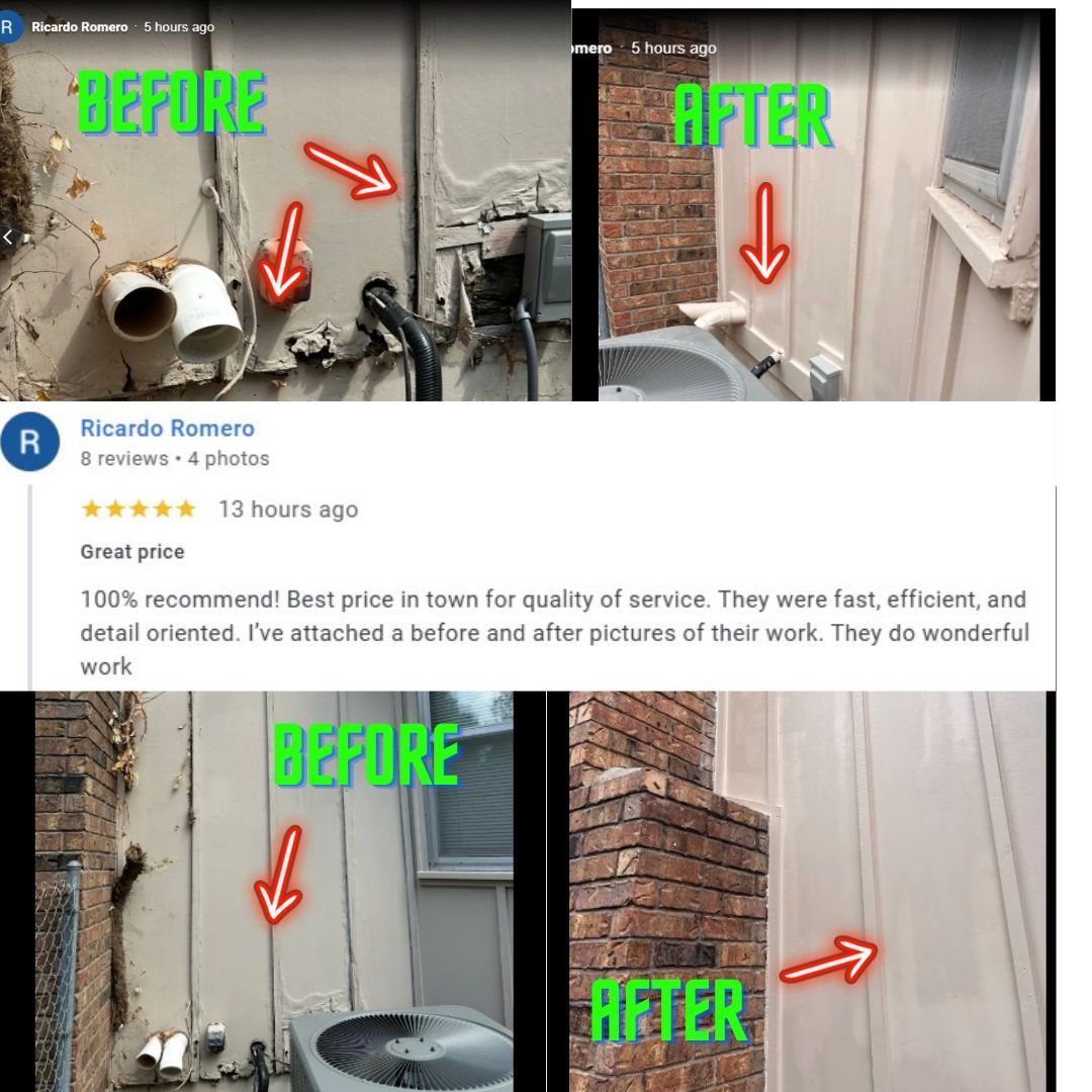 google 5 star review Home Pros Painting Exterior Painting Company serving Overland Park KS