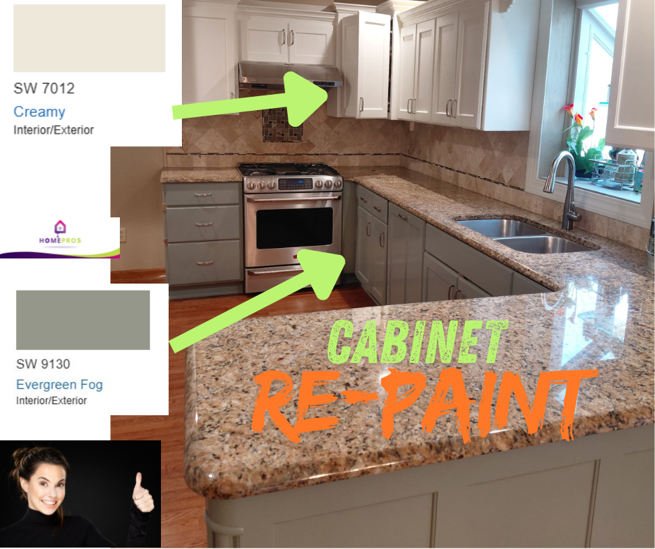 Home Pros Painting kitchen cabinet painting Olathe KS