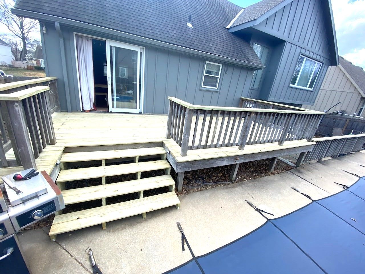 Check Out Photos of Wood Deck Repairs and Reconstruction