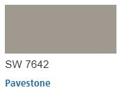 Sherwin Williams color Pavestone SW7642
