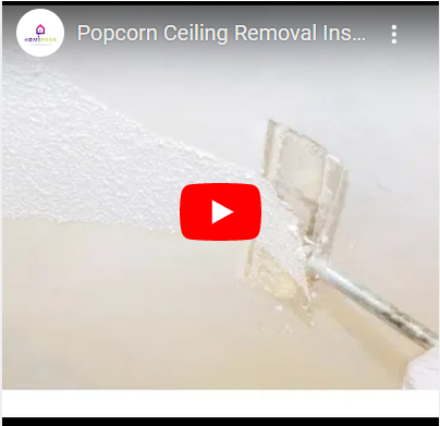 Popcorn removal process